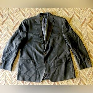 Lauren Ralph Lauren Mens Grey Suit Jacket Size 46R